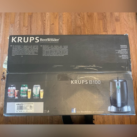 KRUPS BeerTender - Home Draught Beer System - New In Box! - Picture 4 of 7